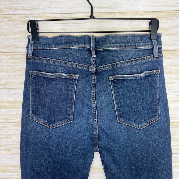 Frame Le High Skinny Jeans in Redgrave Wash - Picture 6 of 8
